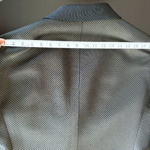 Tom Ford - Two Tone Black and Gold Shimmer Dinner Jacket - Picture 14 of 16